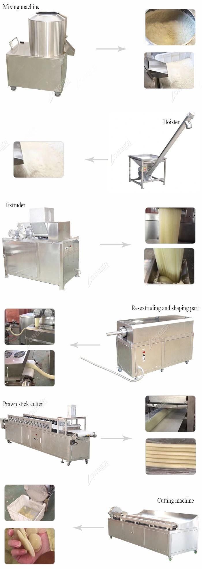 Hot Selling Prawn Cracker Frying Shrimp Cracker Machine Making Line