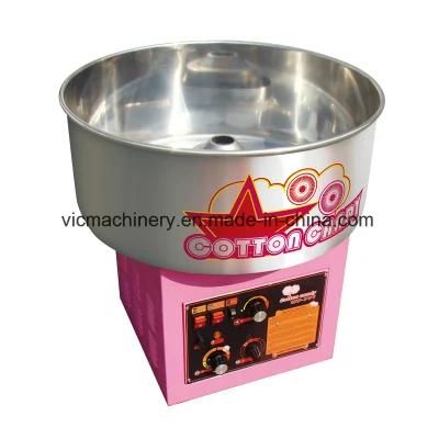 Stainless steel electrical cotton candy machine