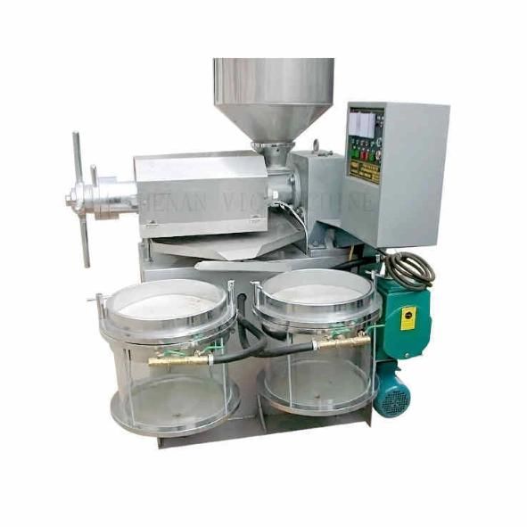 Auto temperature control oil press machine with 100-130kg/h