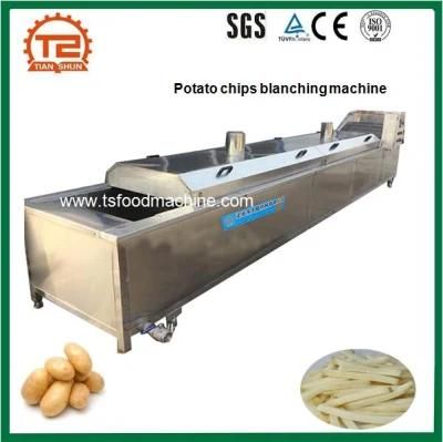 Food Processing Machinery Potato Chips Cooking and Blanching Machine