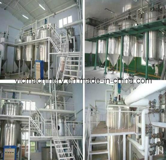 100 TPD soybean oil pressing and refining plant