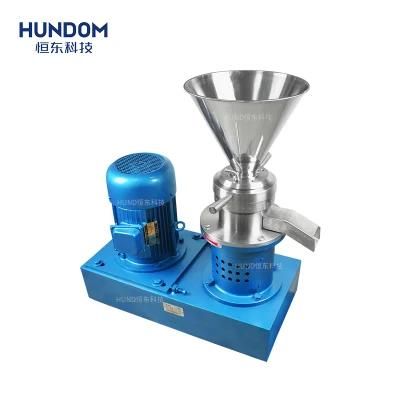 Peanut Butter Making Machine Groundnut Butter Wet Grinding Colloid Mill