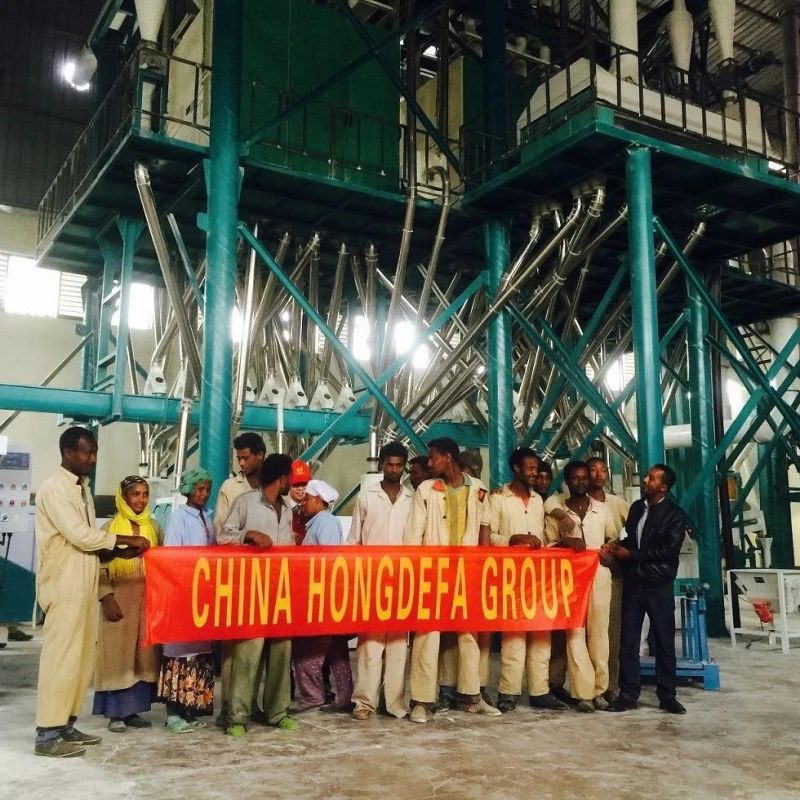 80tpd Wheat Flour Milling Machine in Ethiopia Addis Ababa and Adama