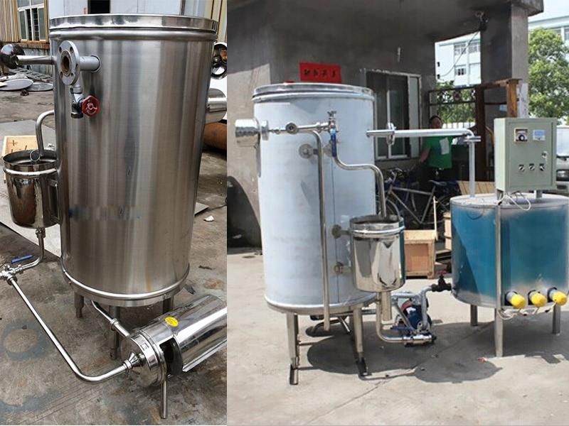 Small Uht Sterilization Machine / Uht Sterilizer For Milk Juice Price