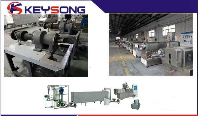 Fully Automatic Industrial Nutrition Powdertwin-Screw Extruder