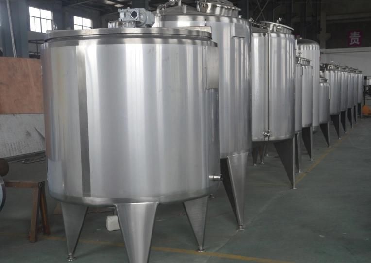 SUS304 Storage Tanks High Quality Liquid Storage Tank for Food Factory