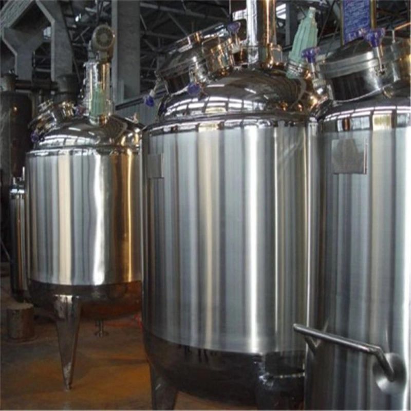 2000L Stainless Steel Juice Milk Mixing Pressure Wine Fermentation Vessel