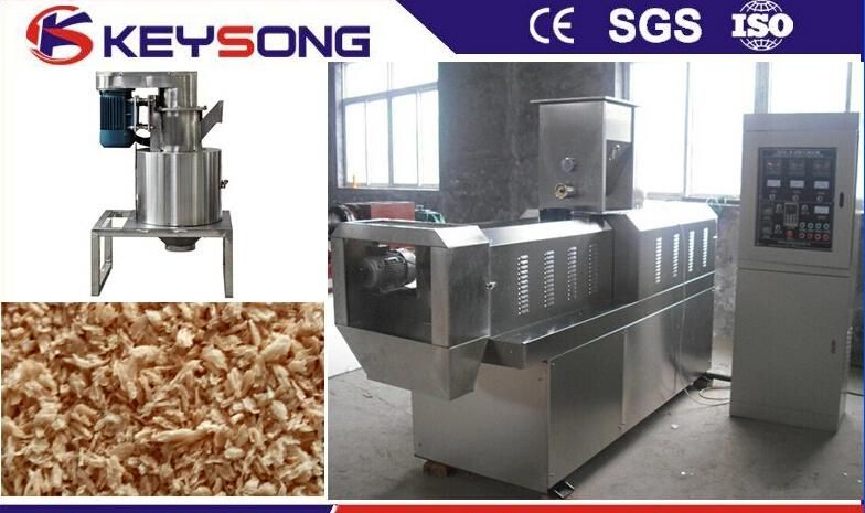 Double Screw Extrusion Bread Crumb Processing Line