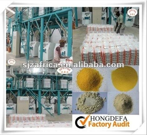 20-30tons Maize/24h Maize Flour Mill Maize Grinding Mill