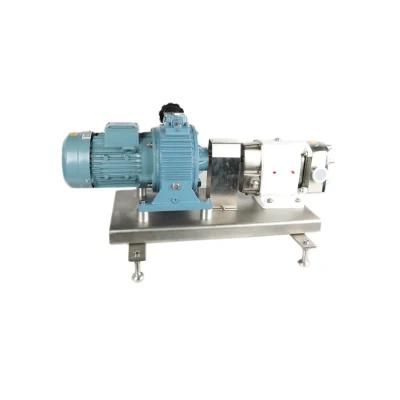 3A Food Grade Cream Rotary Lobe Pump