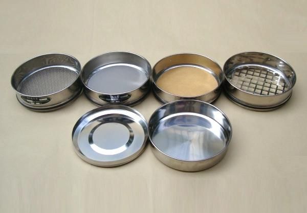 Round Stainless Steel Wire Mesh Grain Hand Sieve