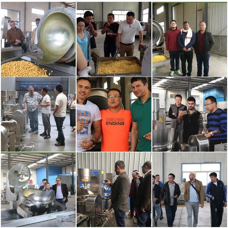 China Factory Designed Industrial Popcorn Machine Automatic Popcorn Making Machine