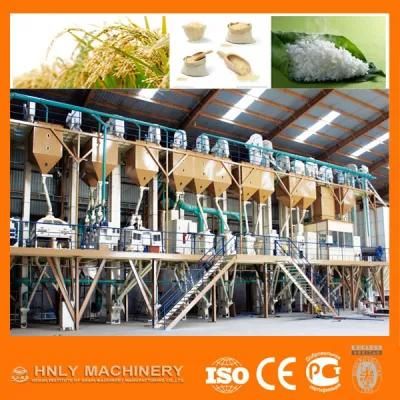 30tpd 50tpd 100tpd Complete Paddy Hulling Rice Milling Machine Plant Line