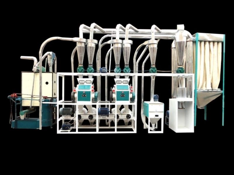 Hot Sale Complete Set of Wheat Flour Production Line with Automatic Packer