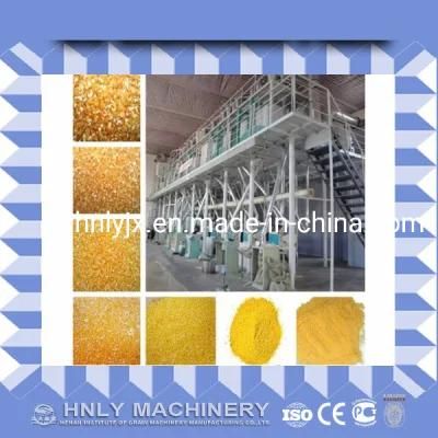 Corn Grits and Corn Flour Processing Line