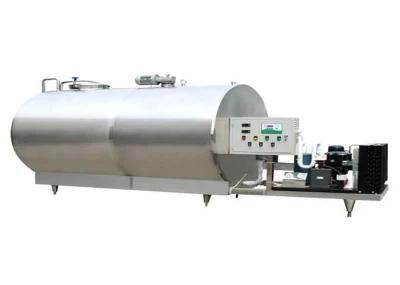 Raw Fresh Milk Reception Cooling Tank Machine for Milk Industry