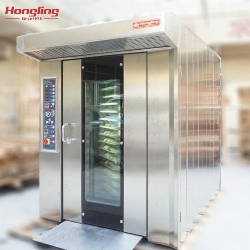 32-Tray Diesel Rotary Rack Oven for Pita Bread Production Line