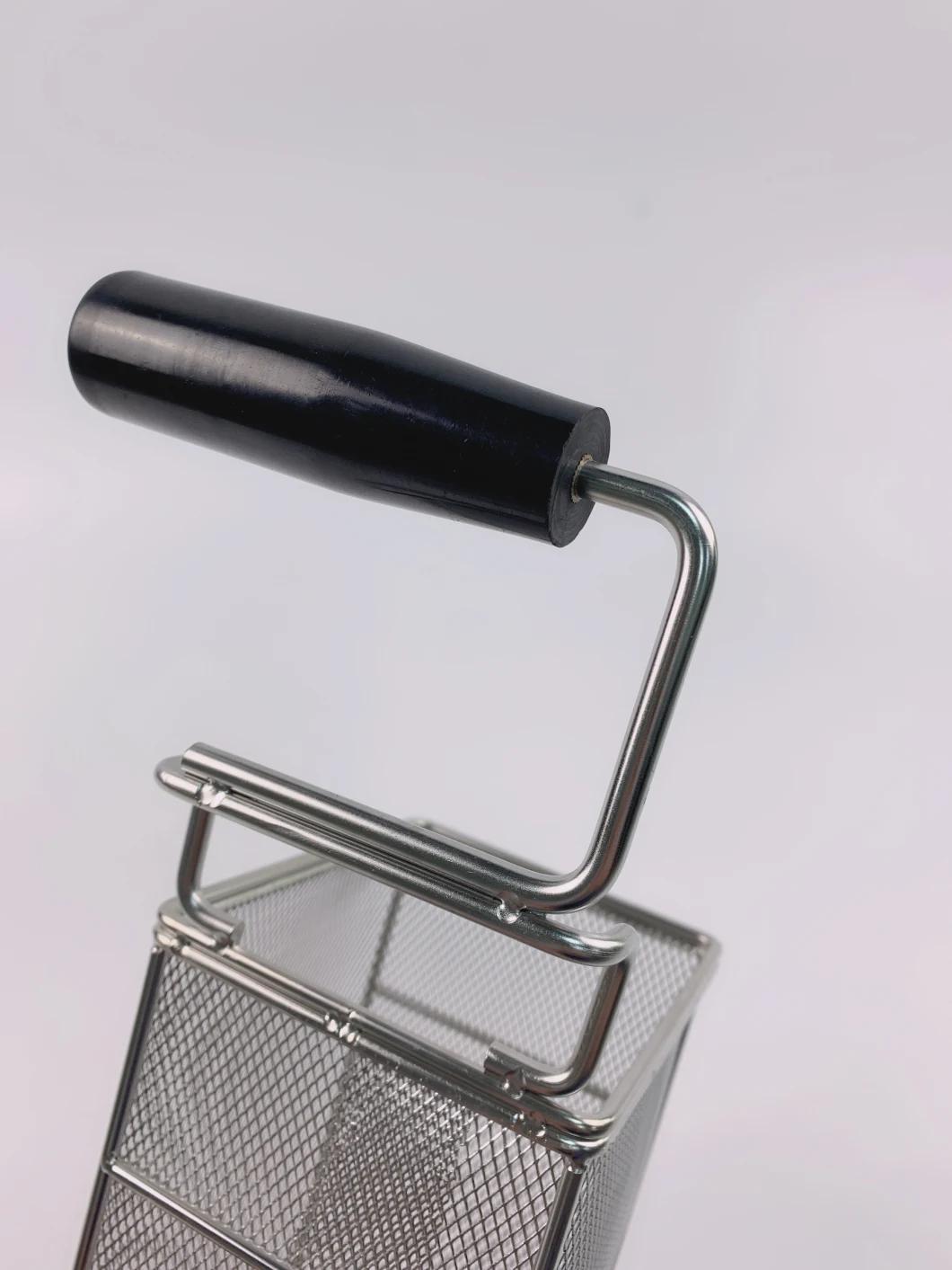 Stainless Steel Deep Frying Basket with Handle for Kitchen Equipment