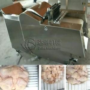 Automatic Frozen Whole Chicken and Fish Cutting Machine Frozen Chicken Cube Cutter