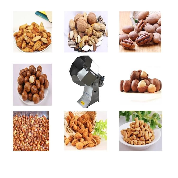 Nuts Flavoring Machine Seasoning Machine Seasoning Tumbler Banana Chips Flavoring Machine