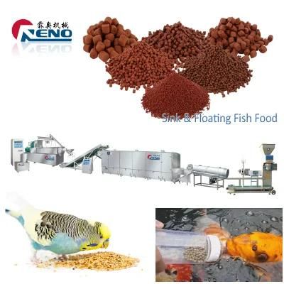 Automatic Floating Fish Farm Application Pellet Feed Machine Processing Line From China ...