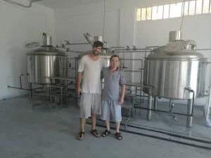 10 Bbl Brewhouse 1000L Beer Brew Kettle with Fermenter