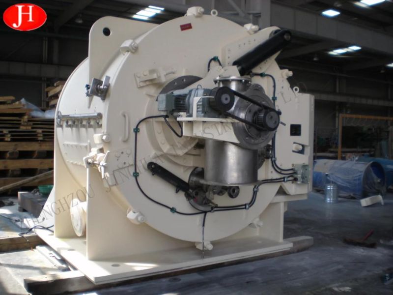 Large Capacity Peeler Centrifuge Arrowroot Starch Milk Dewatering Making Machine Starch Processing Line