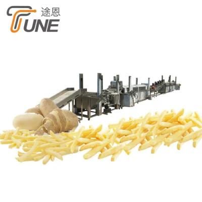 Potato French Fries Making Fried Potato Chips Product Line