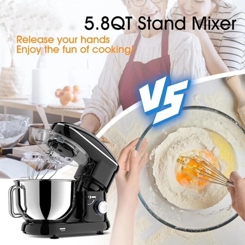 Hot Selling Kitchen Appliances 6-Speed Tilt-Head Cake Food Stand Mixer