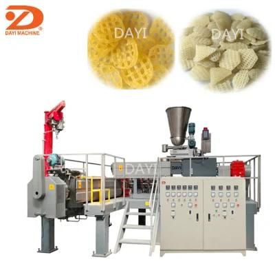 Extruded Pellet Frying Snack Food Making Machines for Screw /Shell/Chips