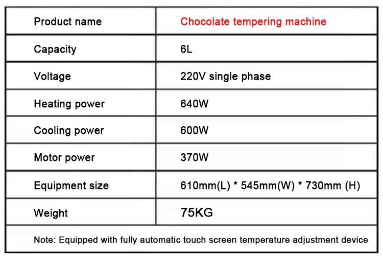 Hot Chocolate Dispenser Melter for Ice Cream Shops Desert Shops Chocolate Melting Machine