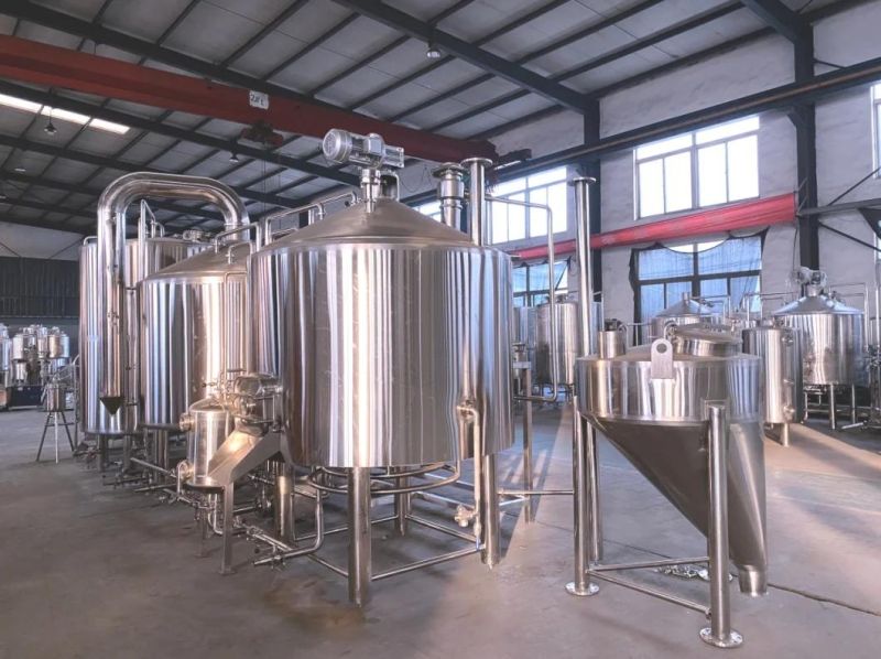 Steam Heating 1000L 2 Vessel Craft Beer Brewing Plant for Brewery Equipment for Sale