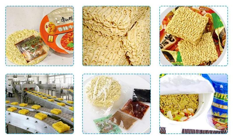 Fried Instant Noodles Making Machine High Quality Good Selling Full Automatic Noodle Food Machine
