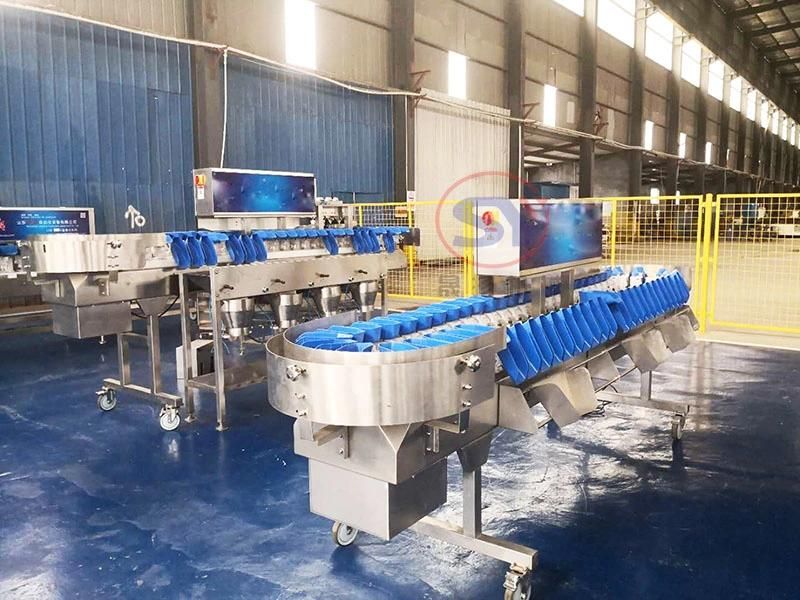 Automatic Vegetable Tomato Potato Cucumber Weight Grading Machine