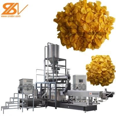 High Quality Sugar Coated Corn Flakes Process Line