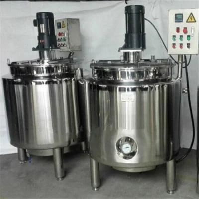 Stainless Steel Jam Juice Sauce Heating Mixing Tank Price