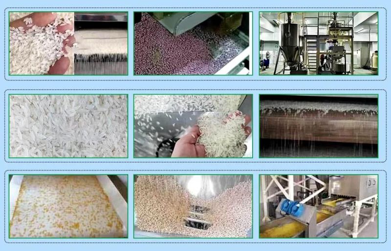 Hot Sale Artificial Rice Making Machinery Artificial Rice Making Engine