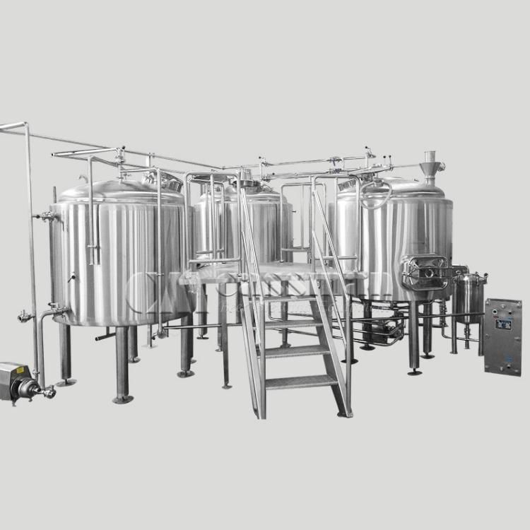 Cassman Stainless Steel Brewery Equipment 2 Vessels or Combined 3 Vessels Beer Brewing Machine for Sale