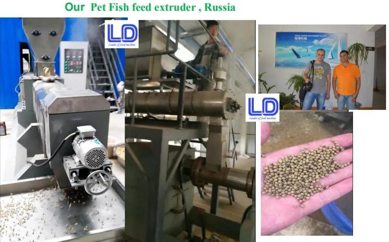 High Capacity Dog Cat Fish Pet Food Making Equipment