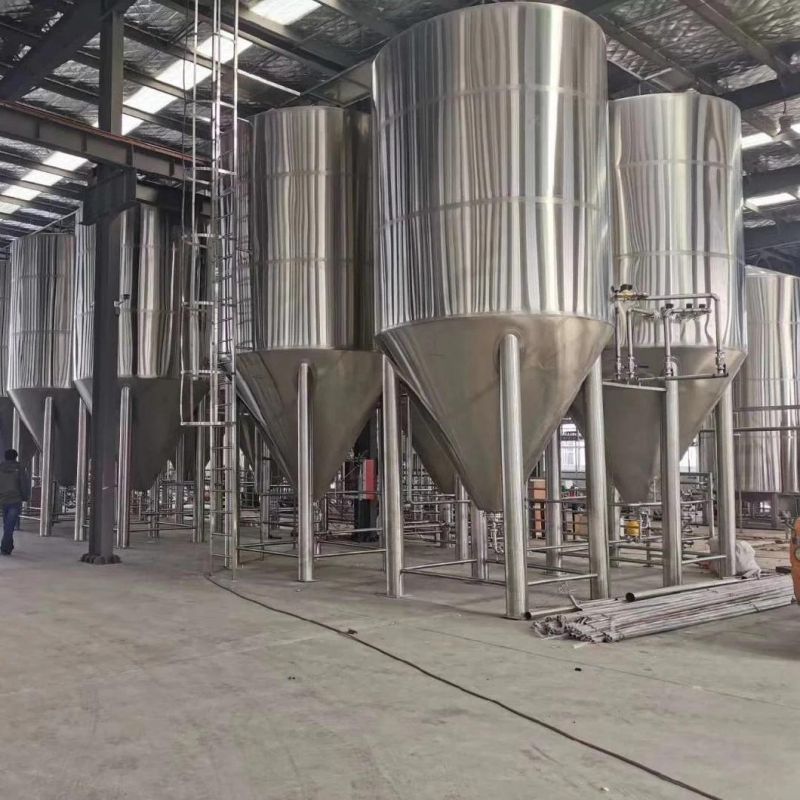 Jacketed Beer Conical Fermenter Tank for Beer Brewery Equipment