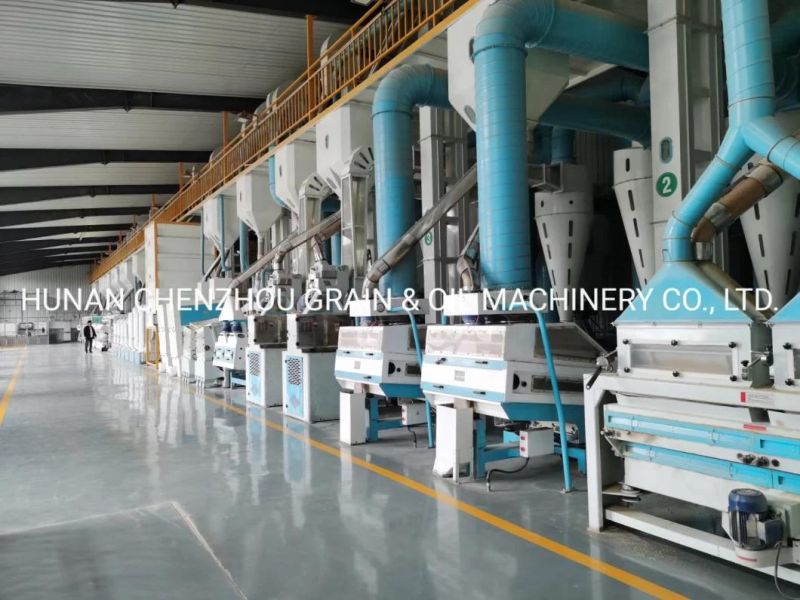 Rice Milling Machine 50-2000tpd New Rice Processing Plant