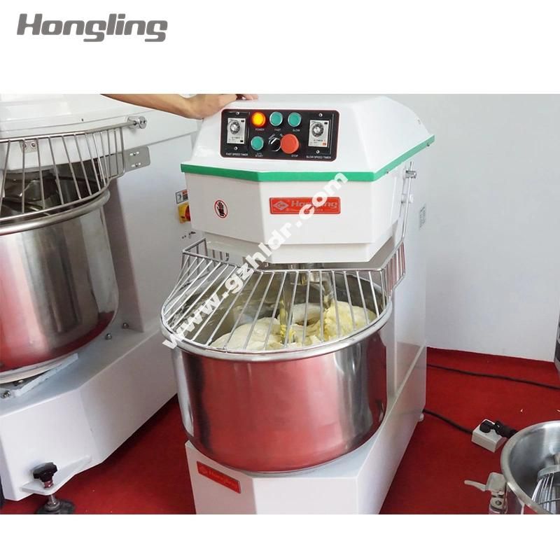 50L Dough Mixer Machine Double Spiral Mixer in Mixing Equipment