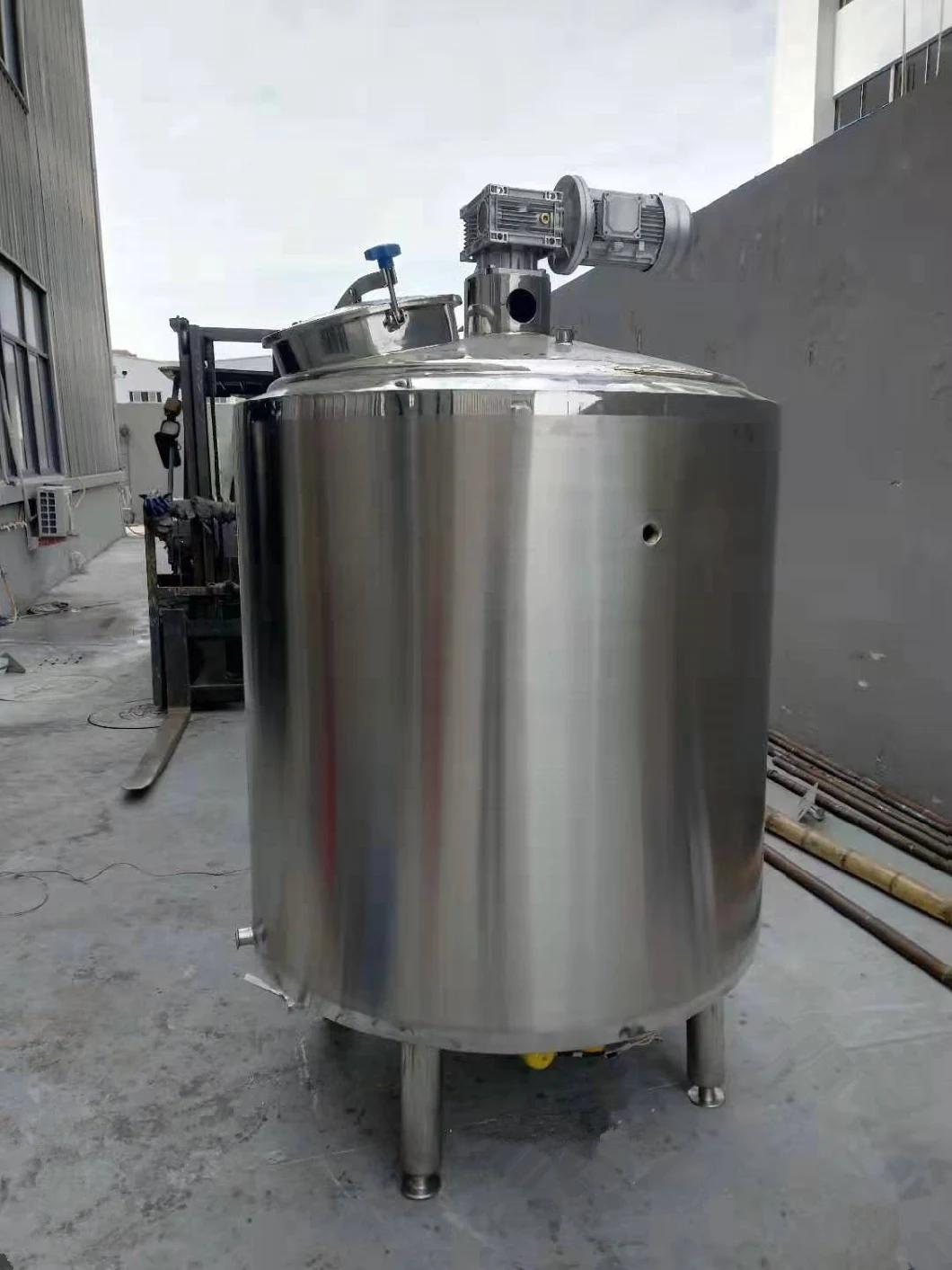 Stainless Steel Insulated Heating Cooling Fermentation Tank for Food Chemistry