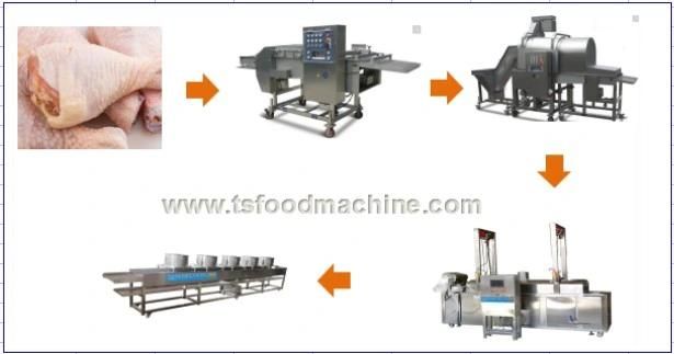 Fried Meat Snack Food Chicken Production Line Price