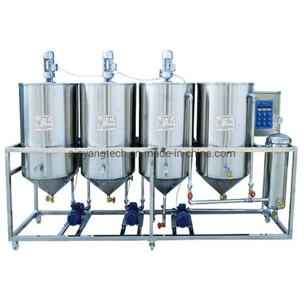 500L/Batch (About 5 Hours) Coconut Oil Refining Unit