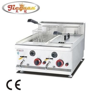 Electric Without Timing Device Jieguan Packing with Plywood Snacks Display Fryer