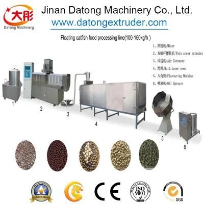 Cat Dog Food Extruder Machine Line Ce Certificated