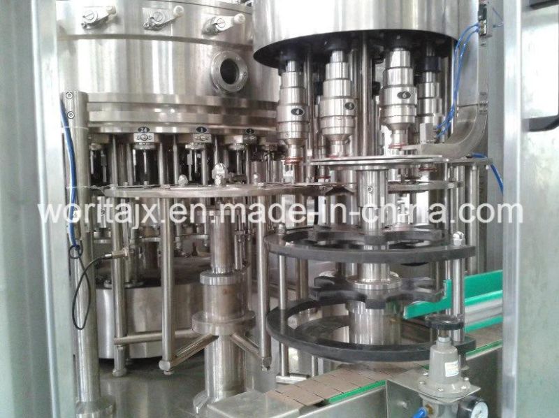 Automatic 3 in 1 Beer Bottling Equipment for Small Glass Bottle and Crown Cap