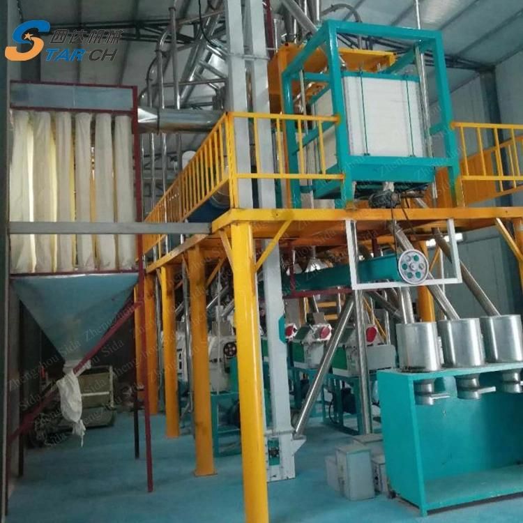 Corn Wheat Milling Machine Price Maize Flour Milling Machines and Packaging