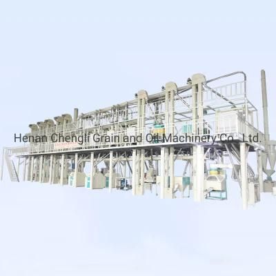 50t/24h Maize Corn Flour Meal Milling Procressing Production Machine Line